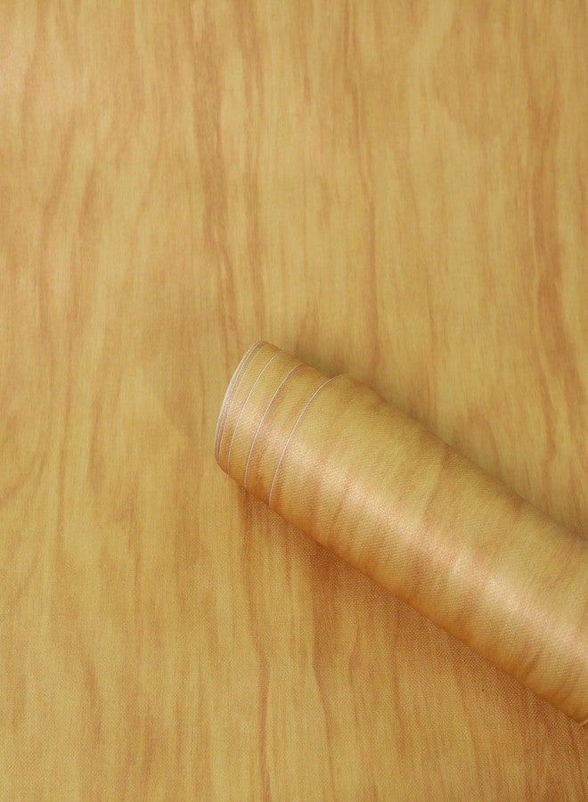 PIXELPACE Self Adhesive Decorative Peel Stick Light Wood Waterproof Wallpaper Textured Wall Sticker for Living Room Wall Paper Bedroom Decoration PVC Vinyl DIY Wall Decor 33 x 304 cm - Image 1